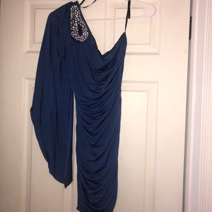 one shoulder dress